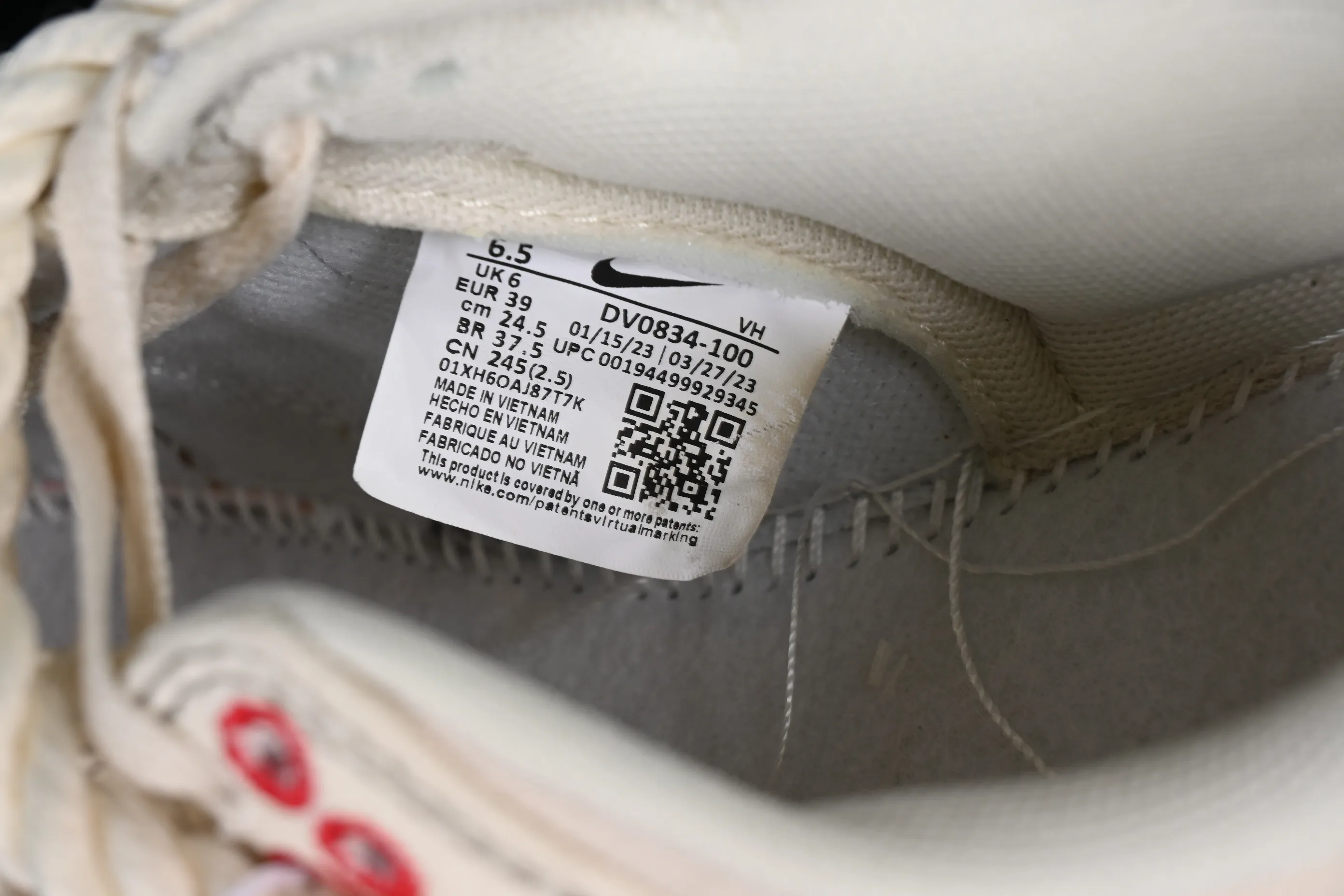 All categories Nk SB Dunk series Nk SB Dunk Low low-top sneakers J version Nk Dunk Low Retro "Light Orewood Brown" Bugs Bunny off-white SB low-top casual sneakers DV0834-100